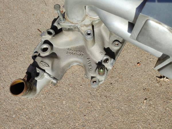 1986-1995 Ford Mustang GT40 Tubular Upper & Lower Intake Manifold 5.0L, dovoz USA — foto 4 z 5