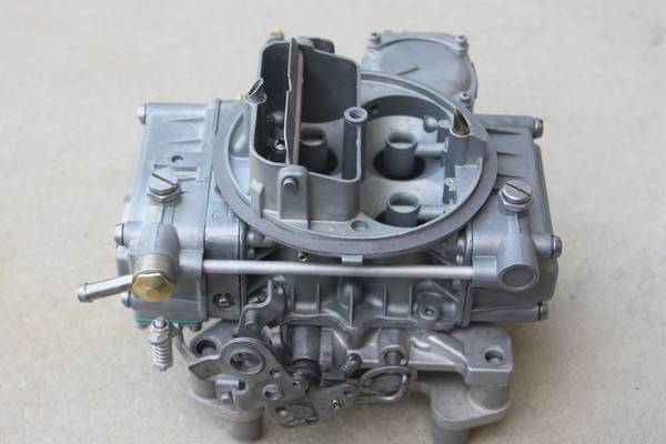 REBUILT Holley 8007 390 CFM Complete 4-bbl Vacuum Secondary Carb, dovoz USA — foto 2 z 8