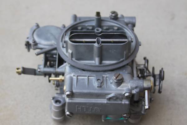 REBUILT Holley 8007 390 CFM Complete 4-bbl Vacuum Secondary Carb, dovoz USA — foto 3 z 8