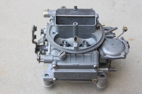 REBUILT Holley 8007 390 CFM Complete 4-bbl Vacuum Secondary Carb, dovoz USA — foto 4 z 8