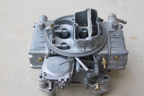 REBUILT Holley 8007 390 CFM Complete 4-bbl Vacuum Secondary Carb, dovoz USA — foto 5 z 8