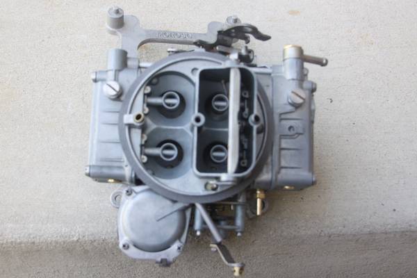 REBUILT Holley 8007 390 CFM Complete 4-bbl Vacuum Secondary Carb, dovoz USA — foto 6 z 8