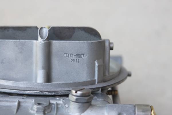 REBUILT Holley 8007 390 CFM Complete 4-bbl Vacuum Secondary Carb, dovoz USA — foto 7 z 8