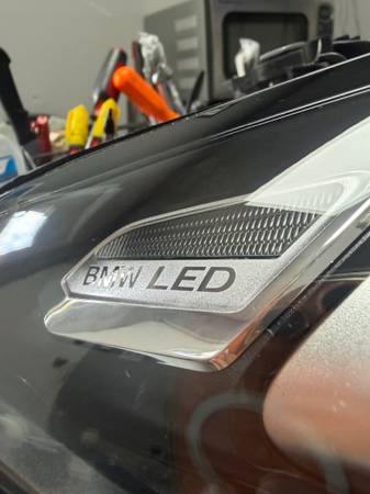 BMW 3 Series G20 Lci Original OE pravý Chrome LED světlomet 2023-2026, dovoz USA — foto 2 z 8