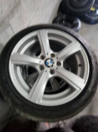 Bmw wheels and tires z4 OE run flat 225 45 17, dovoz USA — foto 2 z 7