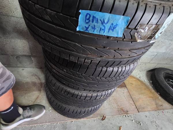 Bmw wheels and tires z4 OE run flat 225 45 17, dovoz USA — foto 6 z 7