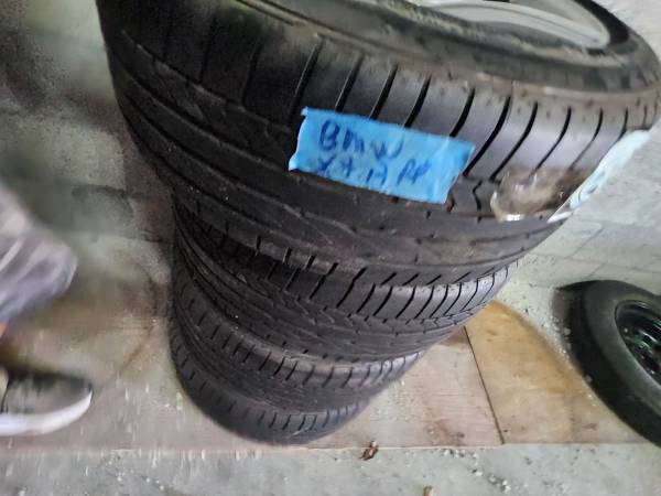 Bmw wheels and tires z4 OE run flat 225 45 17, dovoz USA — foto 7 z 7
