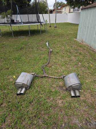 Subaru 2023 wrx premium OE full complete sets mufflers,pipes, dovoz USA — foto 3 z 6