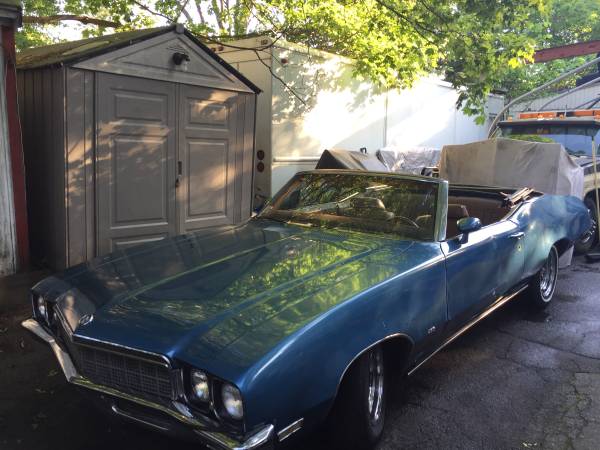 1972 Buick GS Convertible No Motor-Trans-Seats-Nose-Doors, dovoz USA — foto 2 z 12
