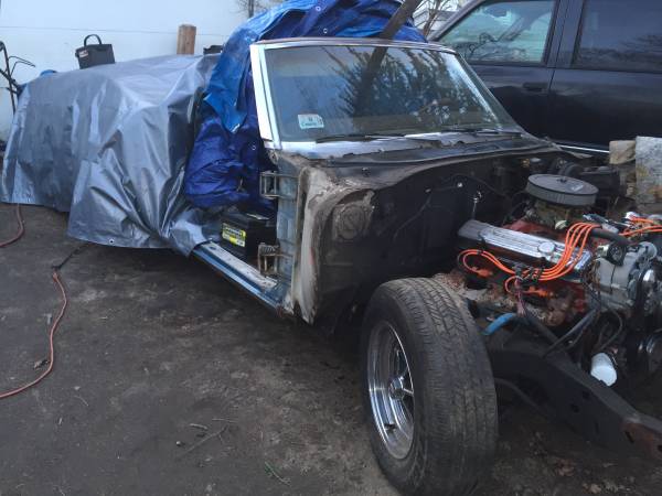 1972 Buick GS Convertible No Motor-Trans-Seats-Nose-Doors, dovoz USA — foto 3 z 12