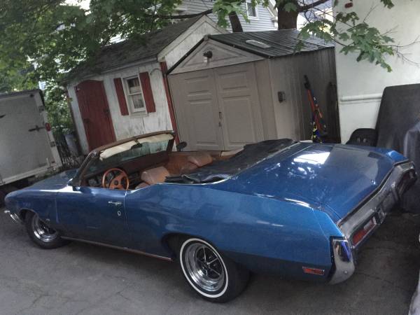 1972 Buick GS Convertible No Motor-Trans-Seats-Nose-Doors, dovoz USA — foto 9 z 12