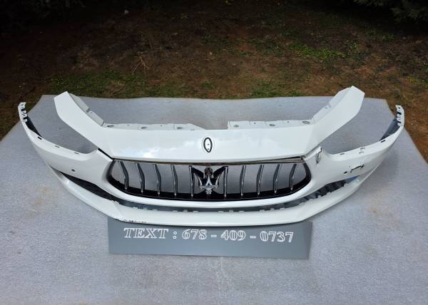 2014-2015-2016-2017 Maserati Ghibli přední nárazník Cover. OE. LOCAL P, dovoz USA — foto 2 z 12