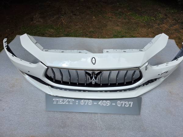 2014-2015-2016-2017 Maserati Ghibli přední nárazník Cover. OE. LOCAL P, dovoz USA — foto 3 z 12