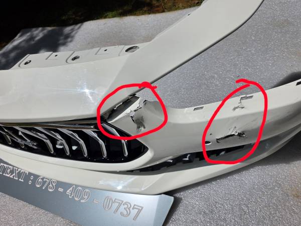 2014-2015-2016-2017 Maserati Ghibli přední nárazník Cover. OE. LOCAL P, dovoz USA — foto 8 z 12