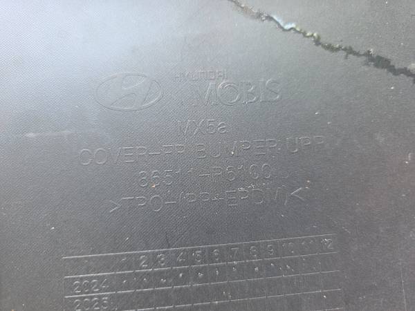 Hyundai Santa Fe Xrt 2024-2025-2026 přední nárazník Cover OE, dovoz USA — foto 11 z 12