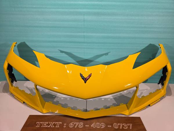 2023-2024-2025-2026 Chevrolet Corvette Z06 přední nárazník Cover OE, dovoz USA — foto 4 z 12
