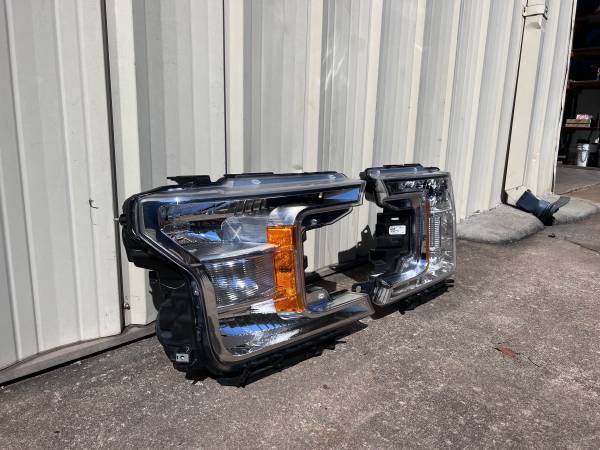 Ford F150 Headlights Headlight F-150 OEM 2018-2020 Right Left Pair, dovoz USA — foto 2 z 4