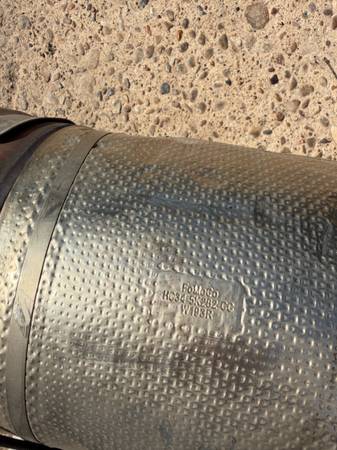 OE 2017 Ford F250 6.7L powerstroke Diesel particulate filter, dovoz USA — foto 6 z 6