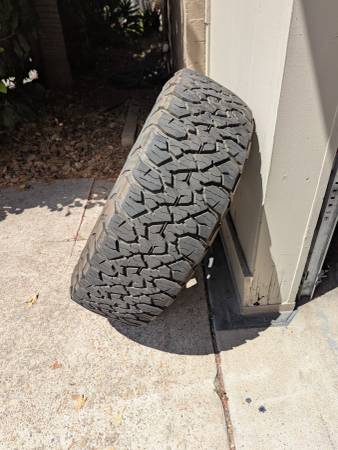 Ford Ranger Raptor OE Beadlock Wheels + BFG KO3 Tires, sada 5, dovoz USA — foto 2 z 12