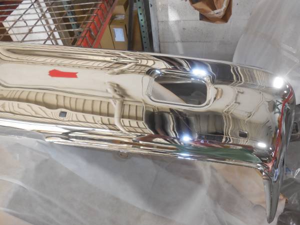 1963 Ford Replated OE přední nárazník, dovoz USA — foto 6 z 7