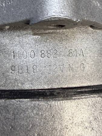 1969 corvette 427 TI alternátor 1100882 OE rebuilt, dovoz USA — foto 2 z 6
