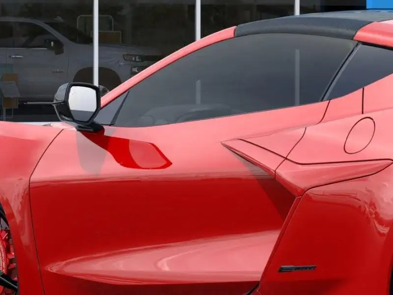 2025 Chevrolet Corvette E-Ray, červená, 4 km, dovoz Kanada — foto 12 z 12