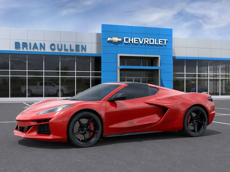 2025 Chevrolet Corvette E-Ray, červená, 4 km, dovoz Kanada — foto 2 z 12