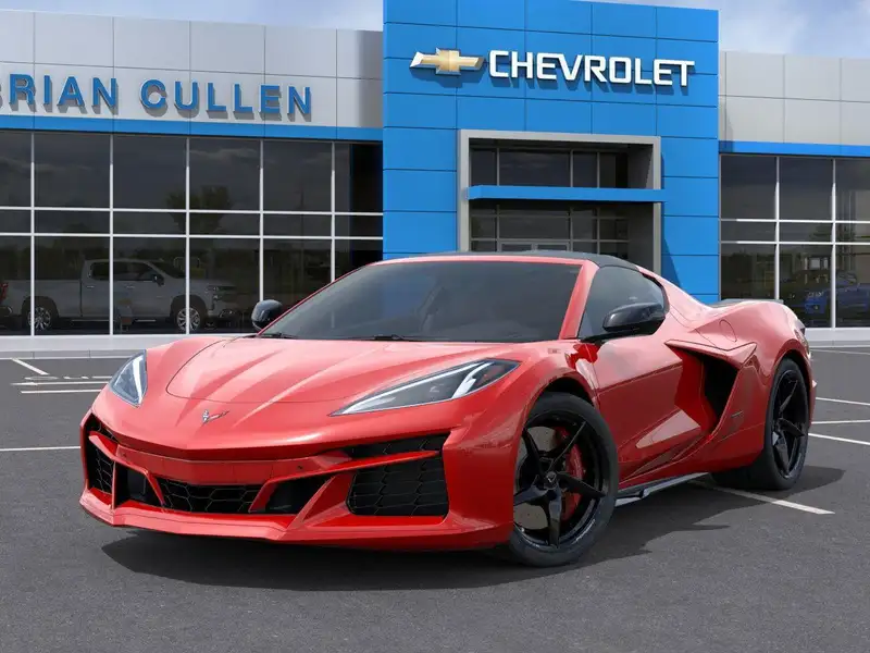 2025 Chevrolet Corvette E-Ray, červená, 4 km, dovoz Kanada — foto 6 z 12
