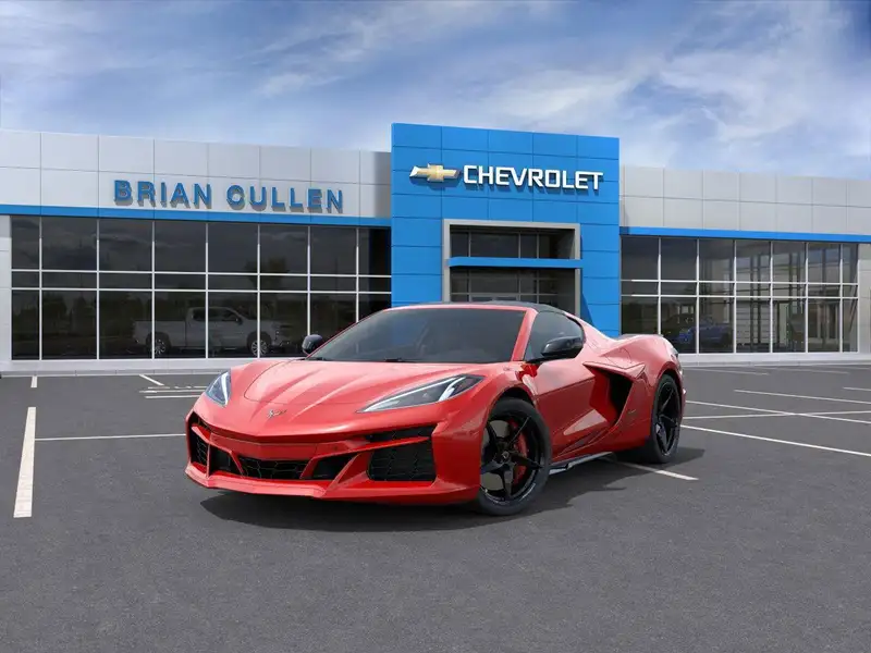 2025 Chevrolet Corvette E-Ray, červená, 4 km, dovoz Kanada — foto 8 z 12