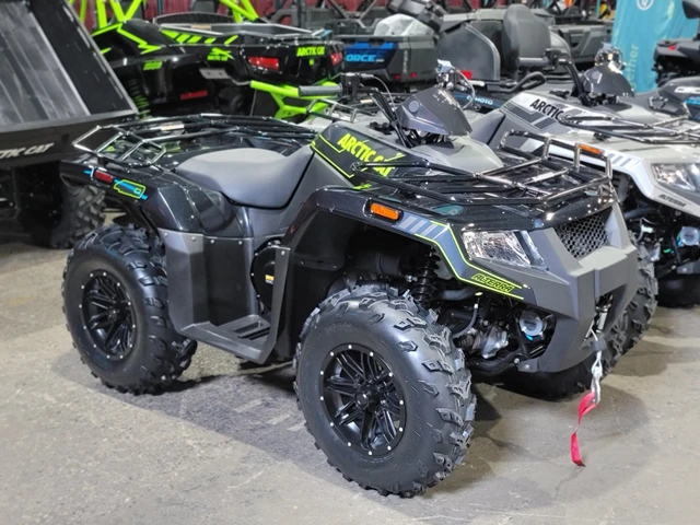 2026 Arctic Cat Alterra 450 Limited - Black Magic, černá, dovoz Kanada — foto 2 z 5