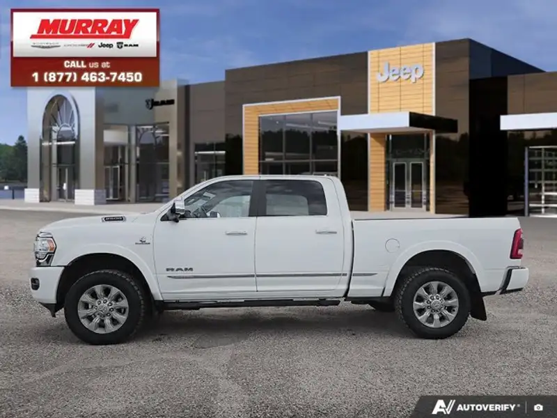 2019 RAM 2500 Limited, bílá, 190 125 km, dovoz Kanada — foto 3 z 12
