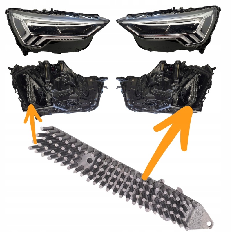 Modul LED Jez Lamp Matrix Drl I Blinkru Audi Q3 Rsq3 83a 83a941475a, Skladem v EU — foto 2 z 6