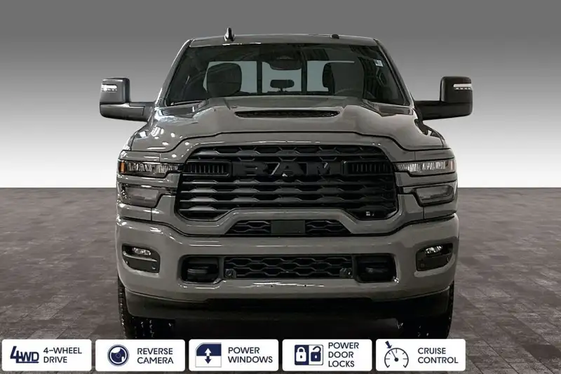 2026 RAM 2500 Black Express, šedá, 0 km, dovoz Kanada — foto 2 z 12