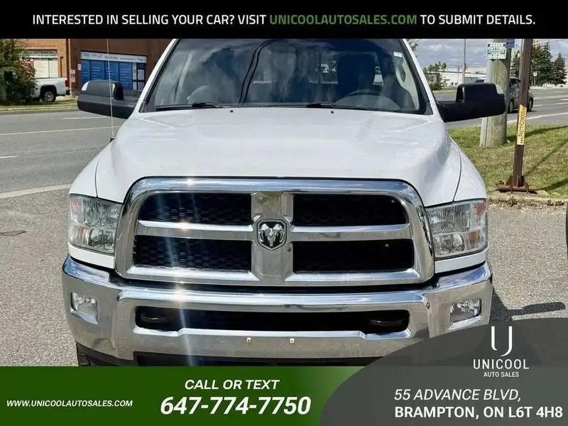 2017 RAM 2500 SLT, bílá, 226 599 km, dovoz Kanada — foto 2 z 12