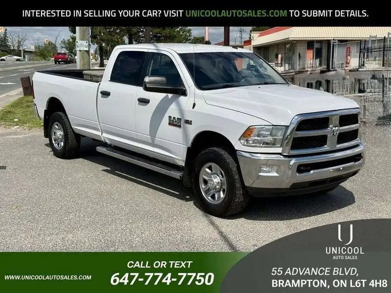 2017 RAM 2500 SLT, bílá, 226 599 km, dovoz Kanada — foto 3 z 12