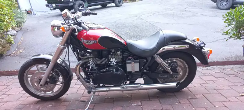 2003 Triumph Speedmaster, 36 000 km, dovoz Kanada — foto 3 z 5