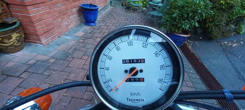 2003 Triumph Speedmaster, 36 000 km, dovoz Kanada — foto 5 z 5