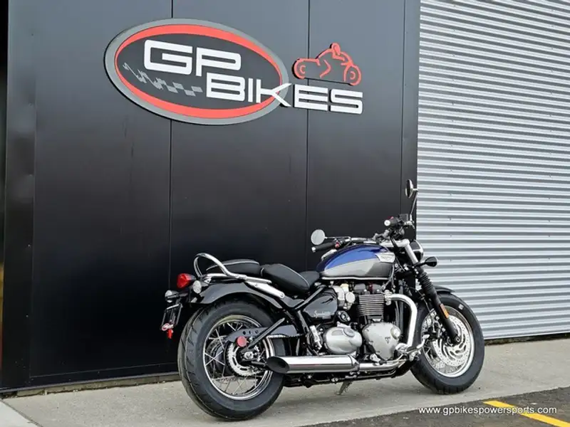 2025 Triumph Speedmaster, modrá, 0 km, dovoz Kanada — foto 3 z 12