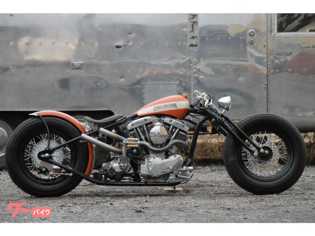 Harley-Davidson カスタムハーレー・アーリーショベル・グースボバー, dovoz Japonsko — foto 1 Harley-Davidson カスタムハーレー・アーリーショベル・グースボバー, dovoz Japonsko — foto 1