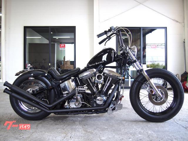 1992 Harley-Davidson FLSTFファットボーイEVOナロースタイルチョッパーカスタムトランペットマフラースポスタナロータンクラビットハンEキャブキック付, dovoz Japonsko — foto 1 1992 Harley-Davidson FLSTFファットボーイEVOナロースタイルチョッパーカスタムトランペットマフラースポスタナロータンクラビットハンEキャブキック付, dovoz Japonsko — foto 1