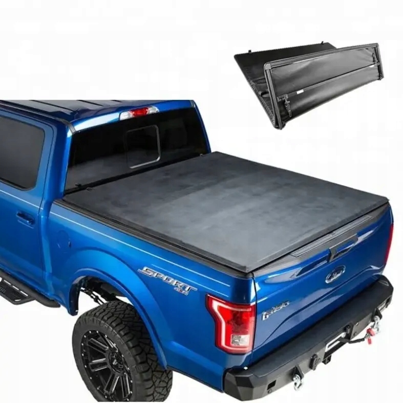 Pokrywa Paki Skladana Na 3 Miekka 5.5 Ft Ford F150 15-20, dovoz Skladem v EU — foto 3 z 7