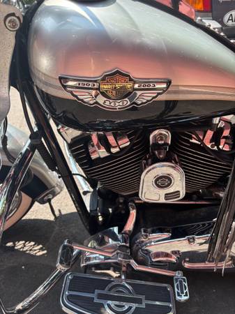 2003 Harley-Davidson, zlatá, dovoz USA — foto 7 z 9