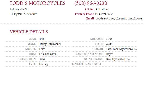 2016 Harley-Davidson, dovoz USA — foto 11 z 11