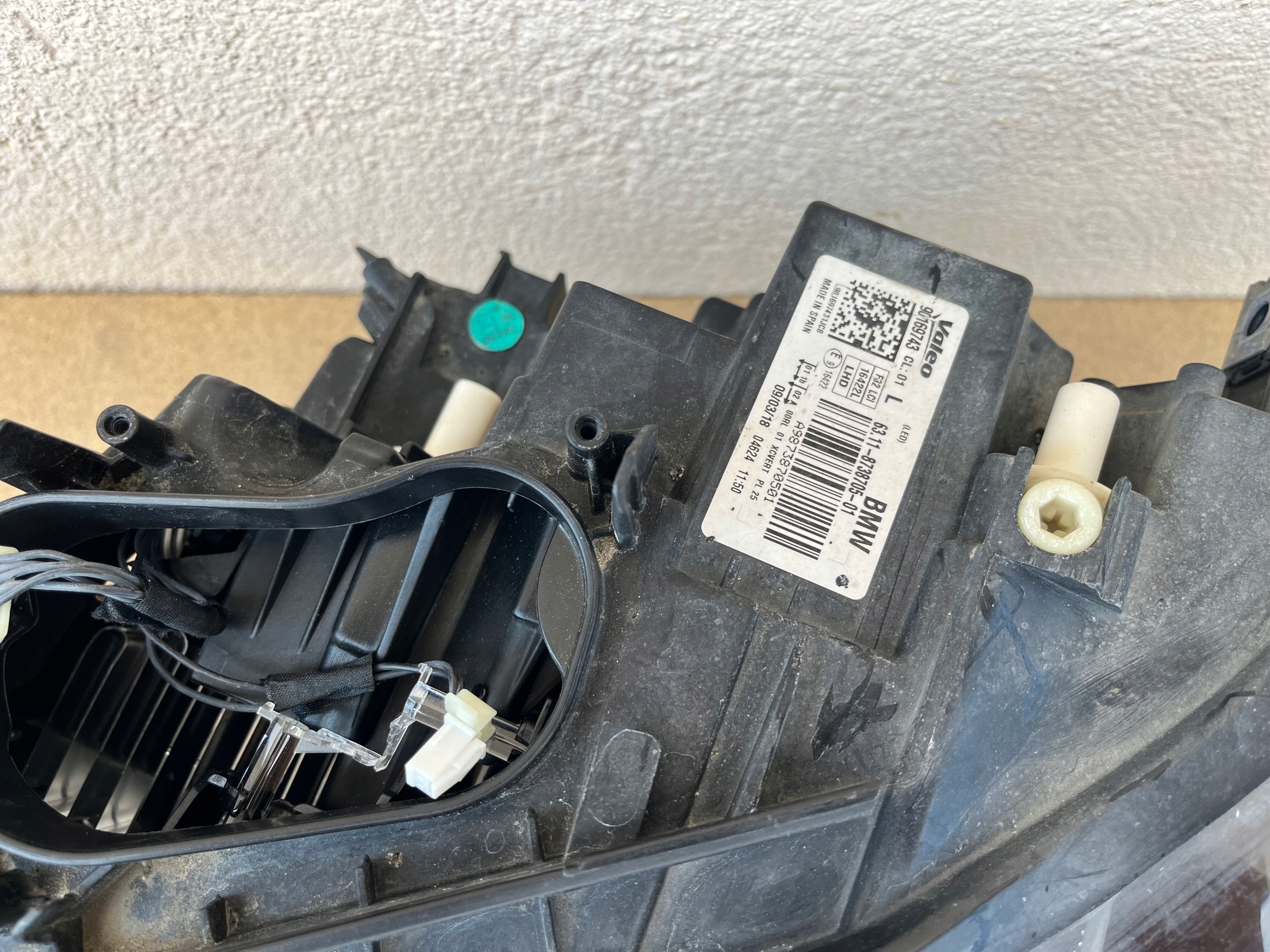 BMW OE 8738705 8738706 světlomet světlomety lci adaptive led, dovoz Skladem v EU — foto 5 z 11