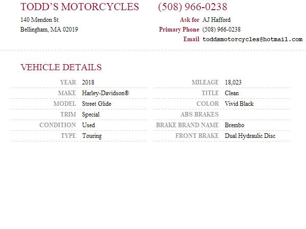 2018 Harley-Davidson, černá, dovoz USA — foto 11 z 11