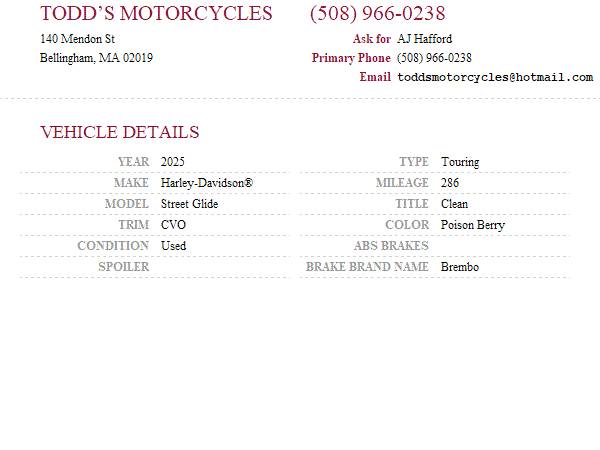 2025 Harley-Davidson, dovoz USA — foto 11 z 11
