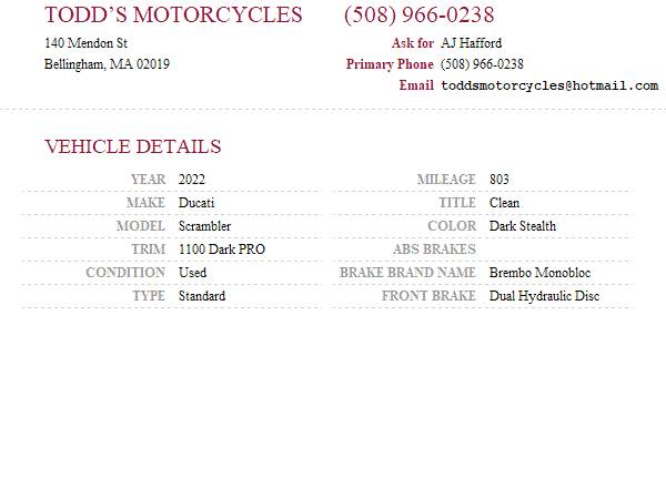 2022 Ducati, dovoz USA — foto 11 z 11