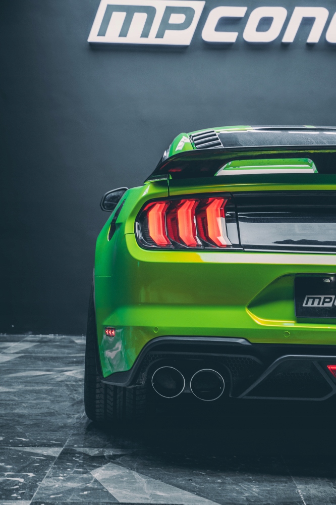 nárazník Dyfuzor Wydechy GT500 FORD MUSTANG 2015-2023, Skladem v EU — foto 10 z 11