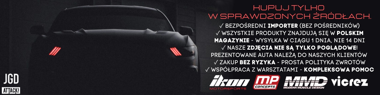 nárazník Dyfuzor Wydechy GT500 FORD MUSTANG 2015-2023, Skladem v EU — foto 11 z 11