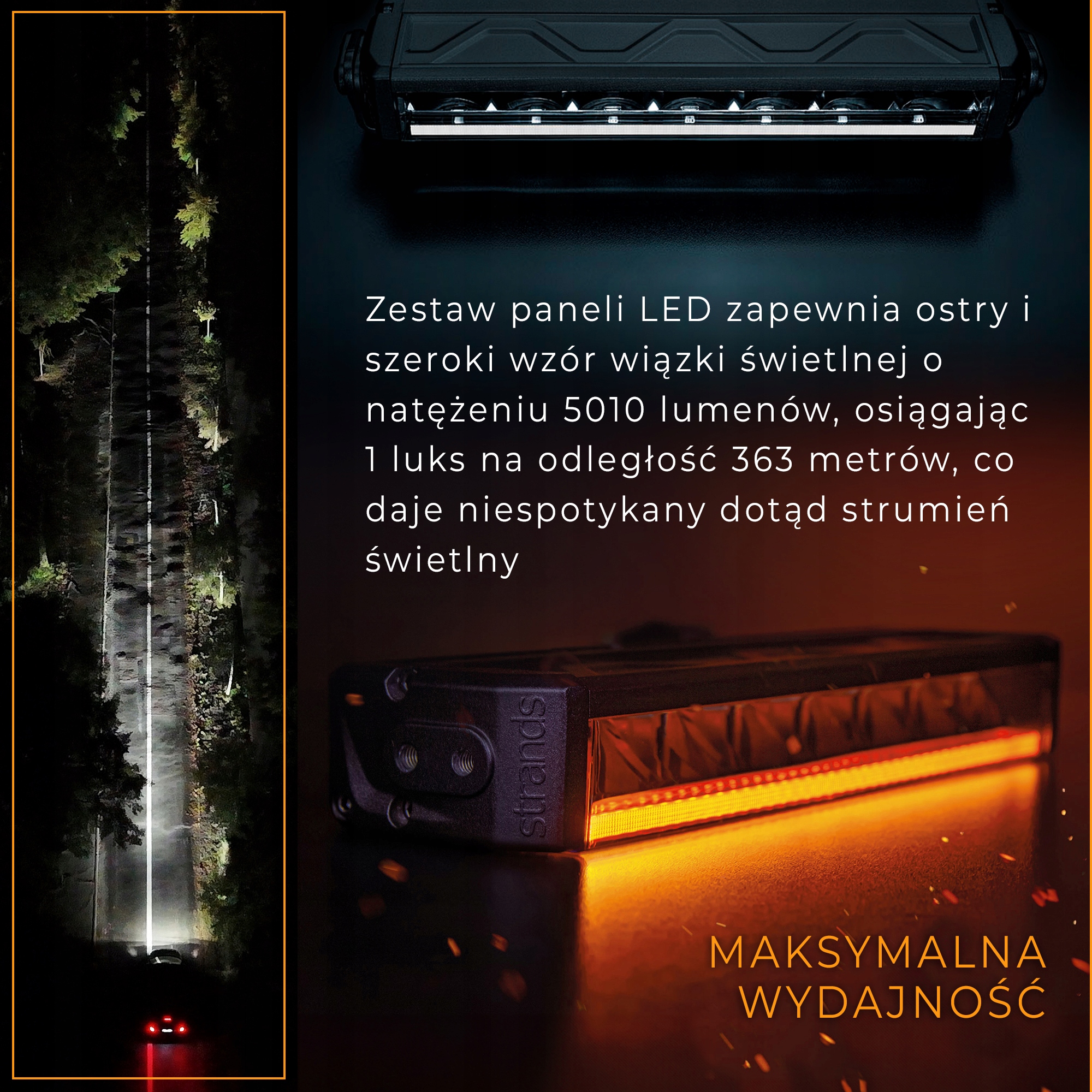 LED BAR sada světel osvětlení LED w grill na FORD RANGER IV 2022, Skladem v EU — foto 3 z 9